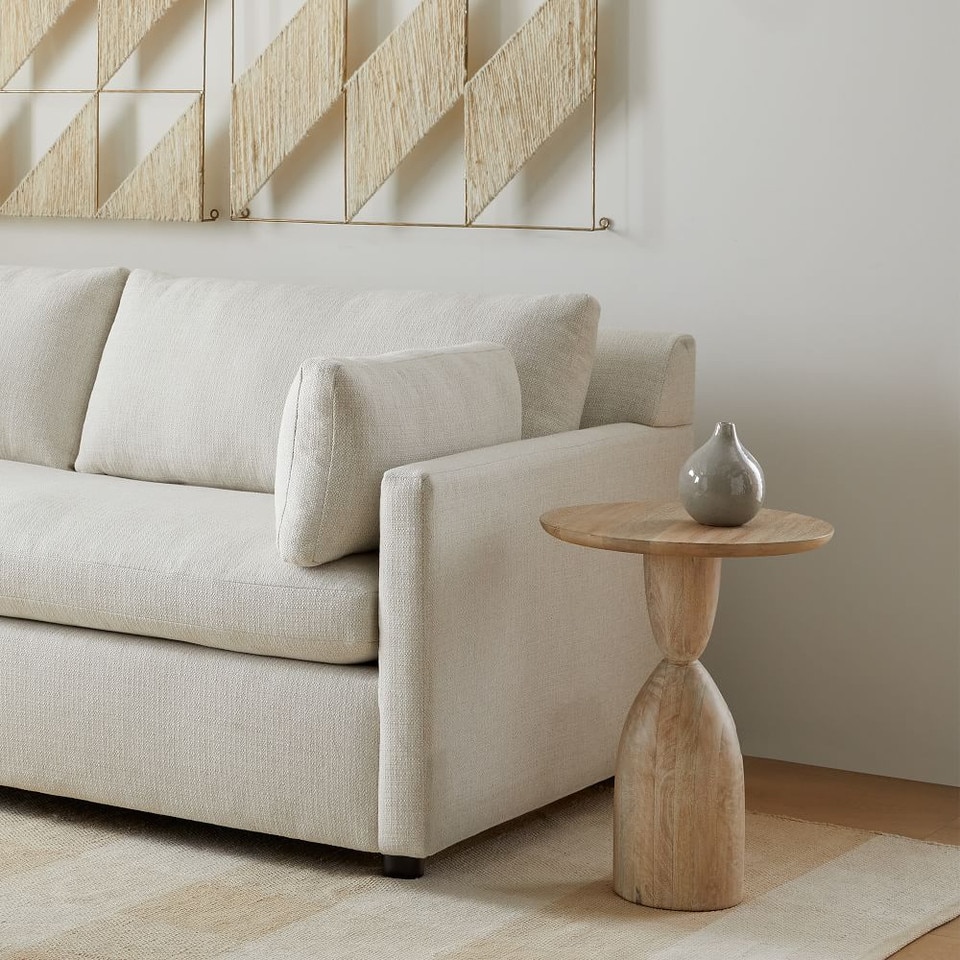 Winona Round Pedestal Side Table West Elm UK